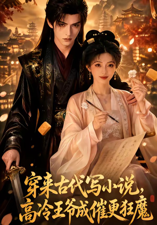 穿來古代寫小說,高冷王爺成催更狂魔海報