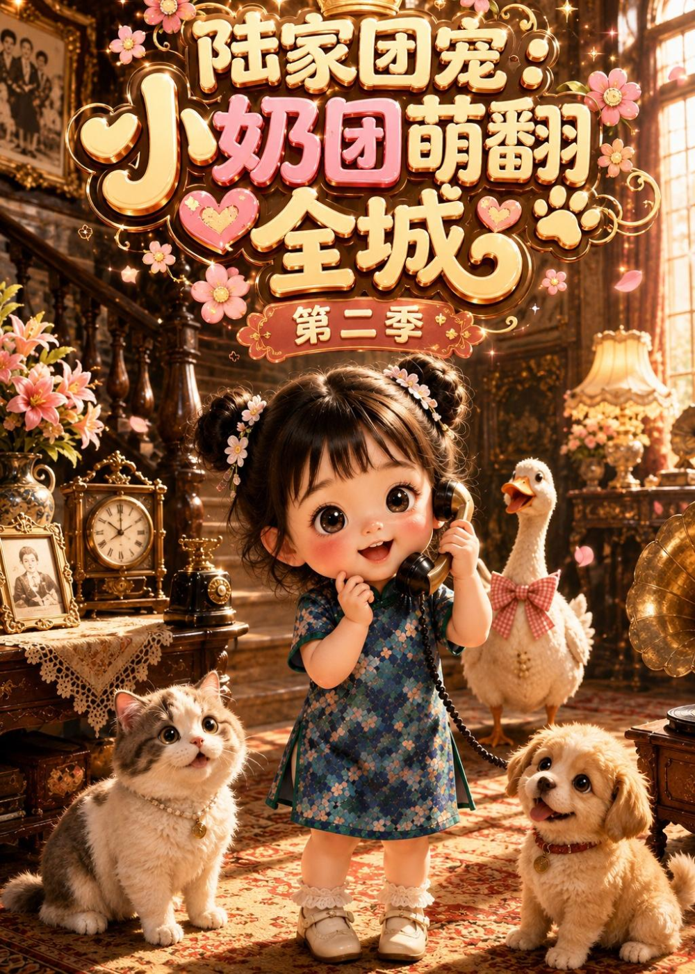 陸家團寵:小奶團萌翻全城海報