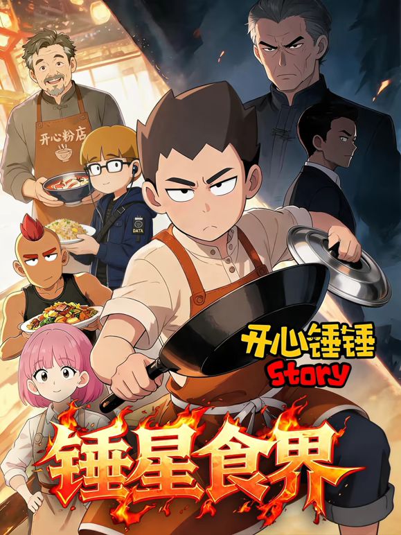 開心錘錘Story:錘星食界海報