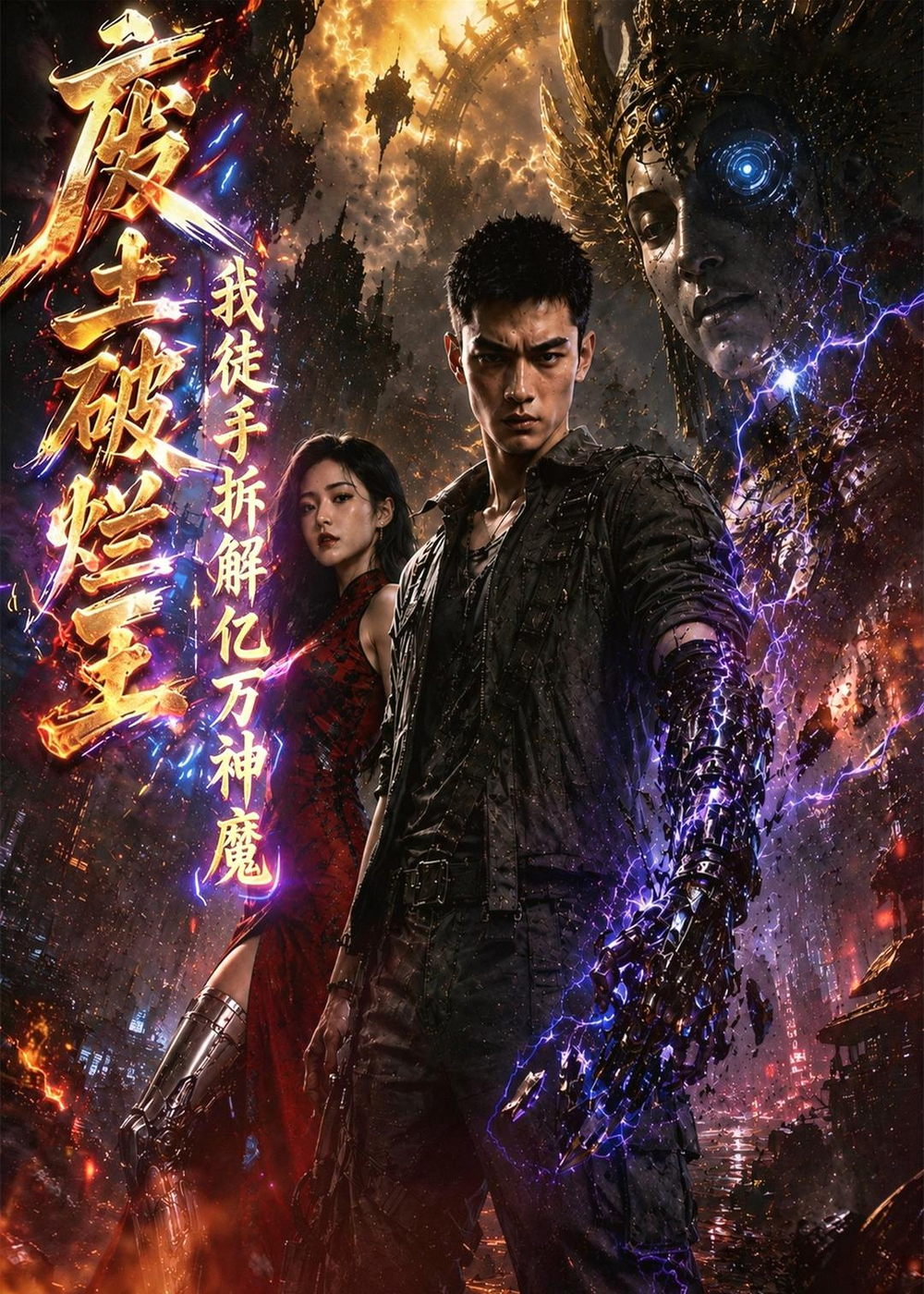 廢土破爛王:我徒手拆解億萬神魔海報