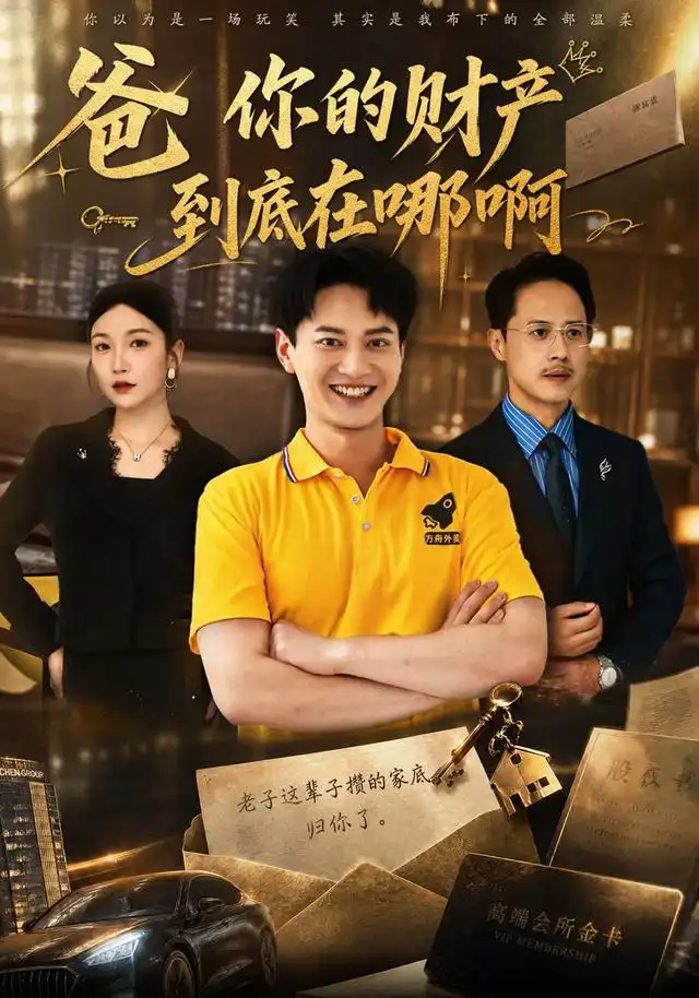 爸你的財產到底在哪啊海報