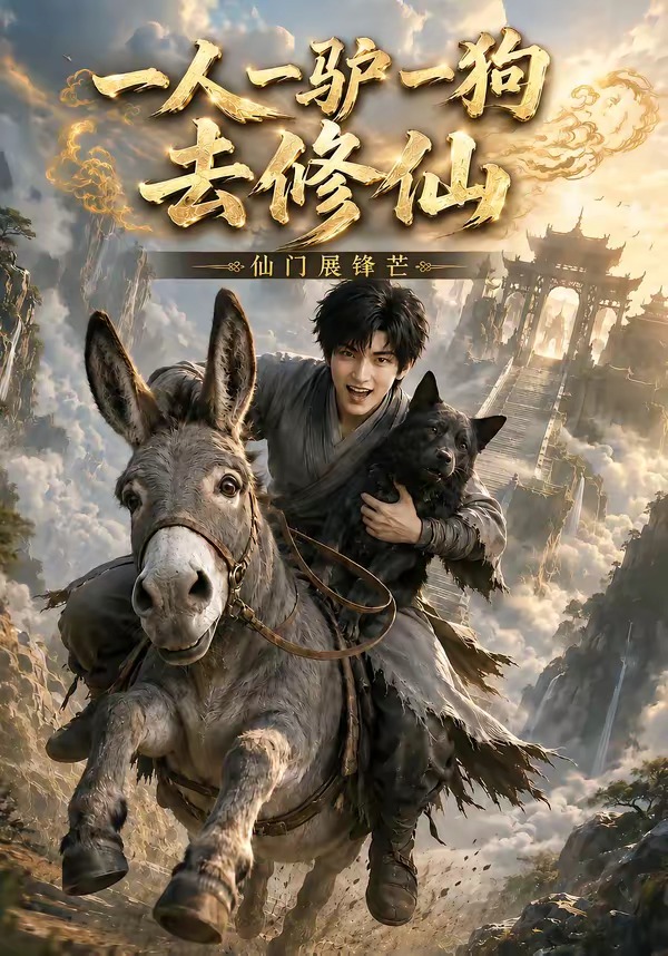 一人一驢一狗去修仙海報