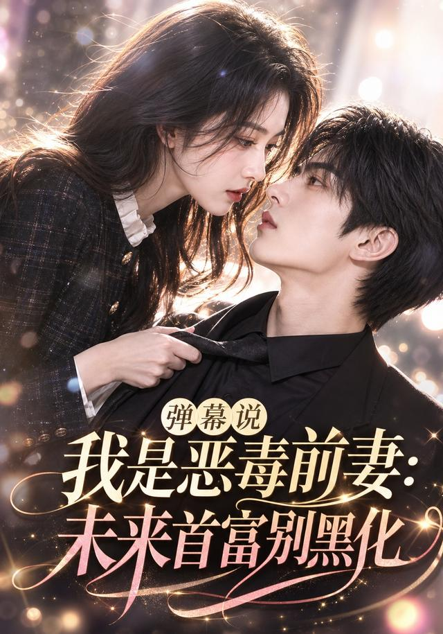 彈幕說我是惡毒前妻:未來首富別黑化海報