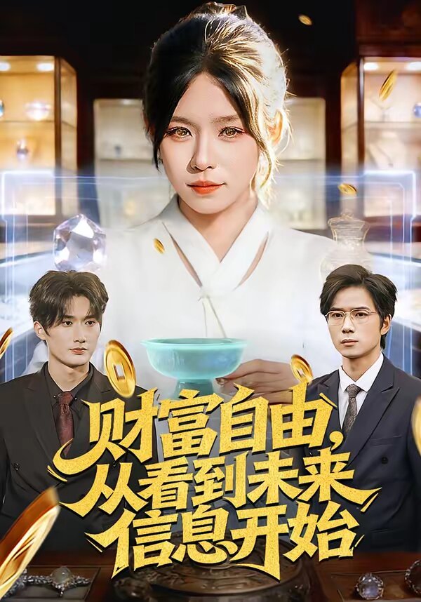 財富自由,從看到未來資訊開始海報