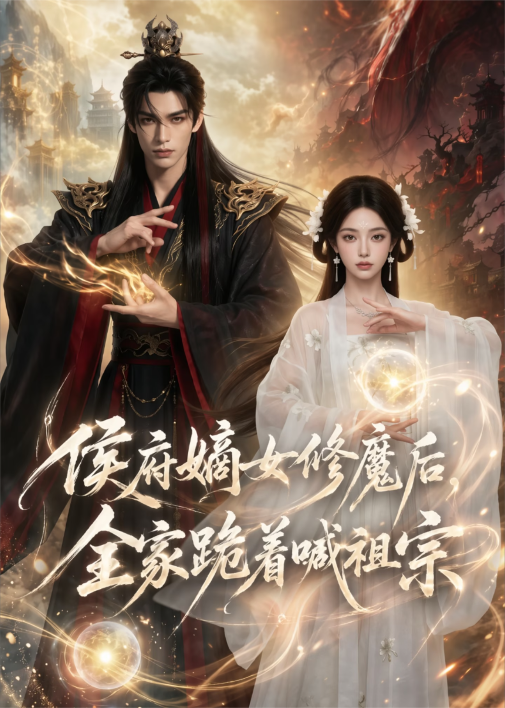 侯府嫡女修魔後,全家跪著喊祖宗海報