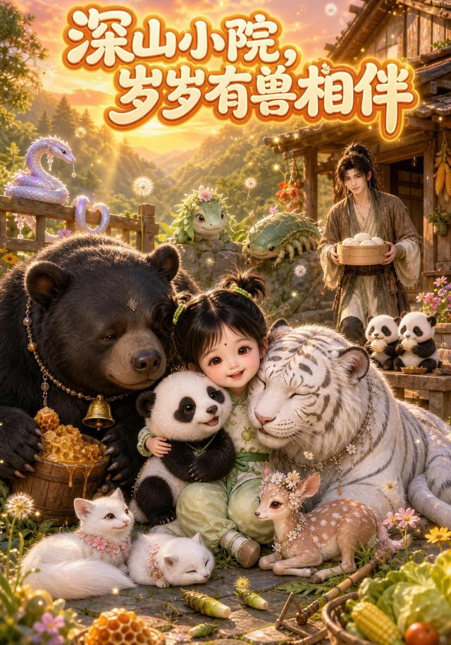 深山小院,歲歲有獸相伴海報
