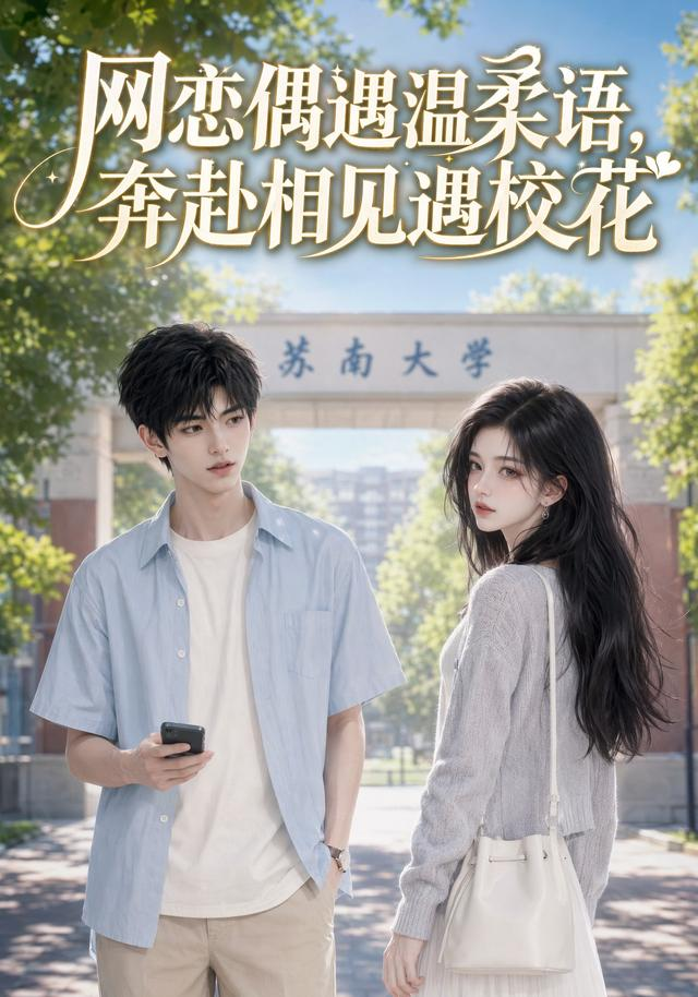 網戀偶遇溫柔語,奔赴相見遇校花海報