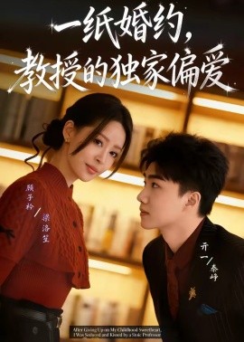 一紙婚約,教授的獨家偏愛海報