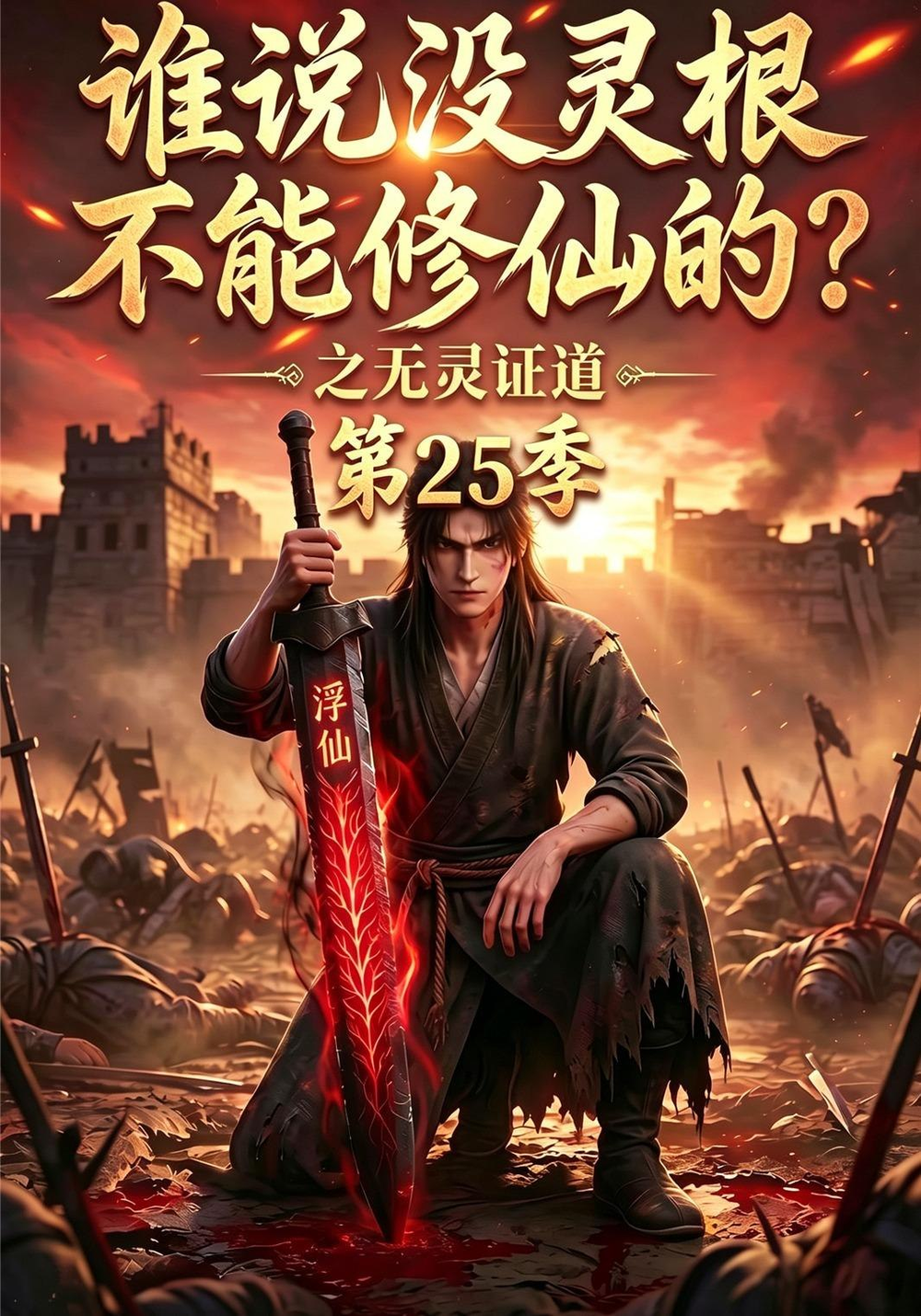 誰說沒靈根不能修仙的?之無靈證道海報