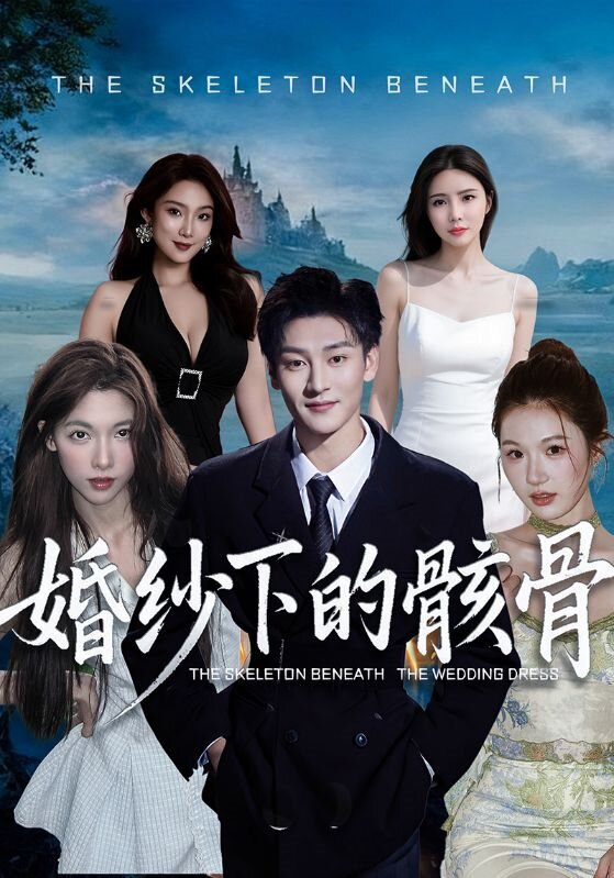 婚紗下的骸骨海報