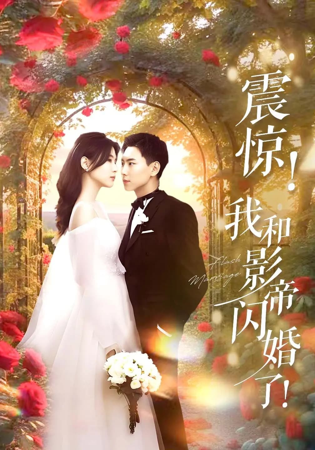 閃婚後影帝每天在演戲海報