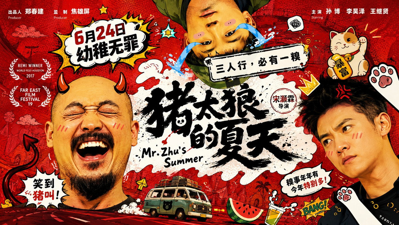 豬太郎的夏天劇照