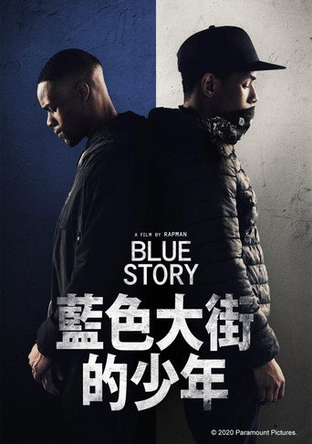 藍色大街的少年海報