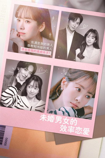 未婚男女的效率戀愛海報