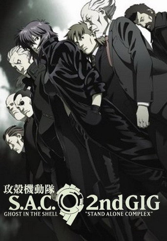 攻殻機動隊 STAND ALONE COMPLEX 攻殼機動隊 S.A.C. 2nd GIG海報