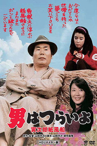 寅次郎的故事28：寅次郎紙帆船海報