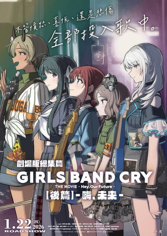 少女樂隊的吶喊總集篇:嘿,未來海報