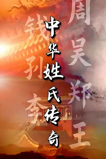 中華姓氏傳奇海報