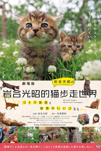 巖合光昭的世界貓咪散步海報