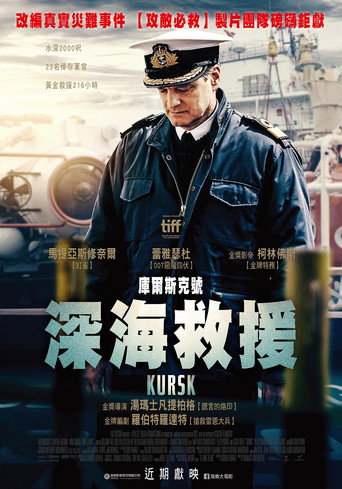 庫爾斯克號:深海救援海報