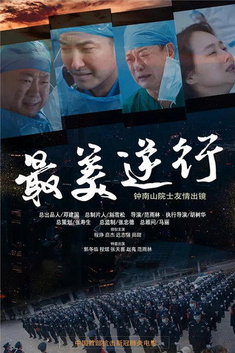最美逆行海報