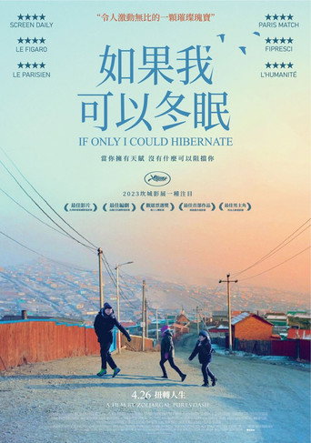 如果我可以冬眠海報