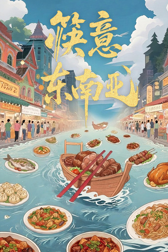 筷意東南亞海報