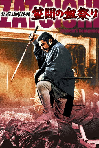 新座頭市物語:笠間的血祭海報