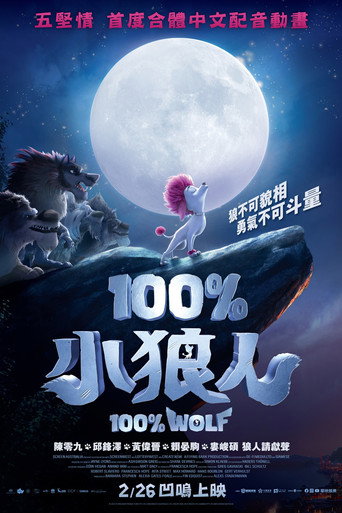 100%小狼人海報