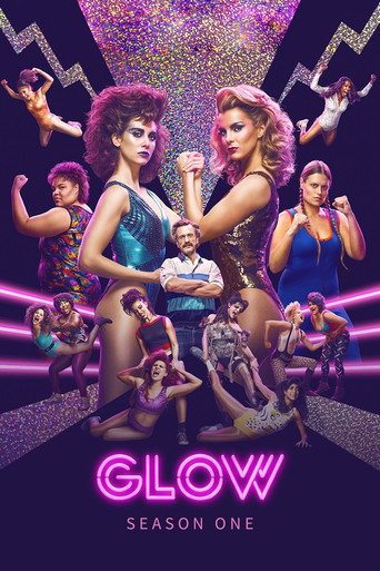GLOW:華麗女子摔角聯盟 第 1 季海報