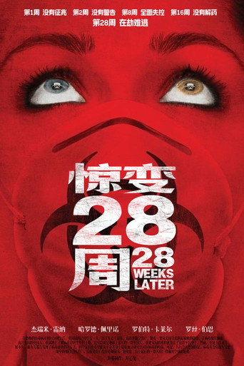28週毀滅倒數:全球封閉海報
