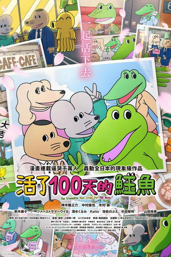 活了100天的鱷魚海報