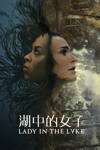 湖中的女人海報