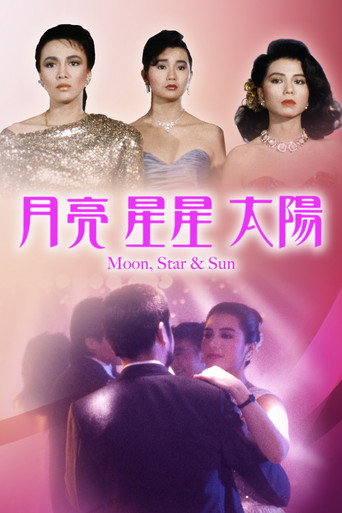 月亮星星太陽海報