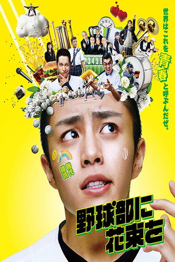 獻給棒球部的花束海報