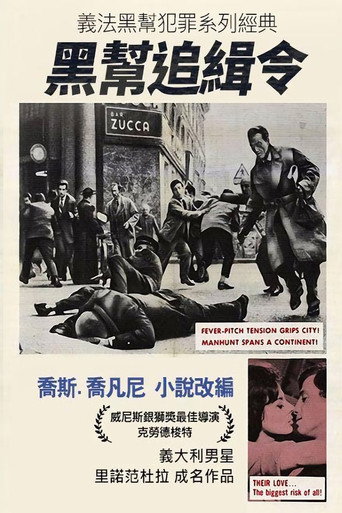 黑幫追緝令海報