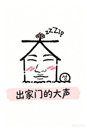 出家門的大聲海報