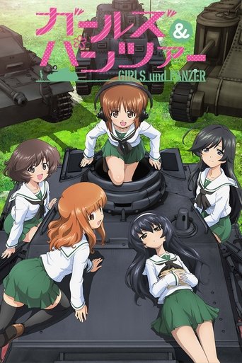 少女與戰車海報