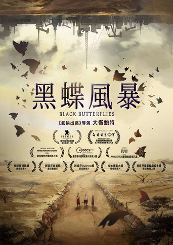 黑蝶風暴海報