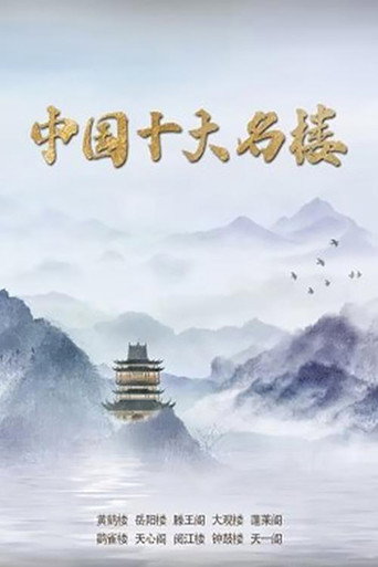 中國十大名樓海報