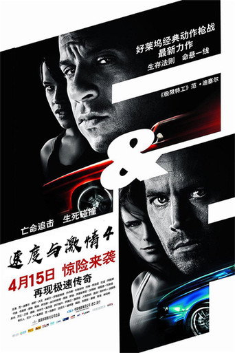 玩命關頭4海報