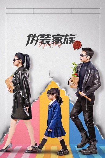 偽裝家族海報
