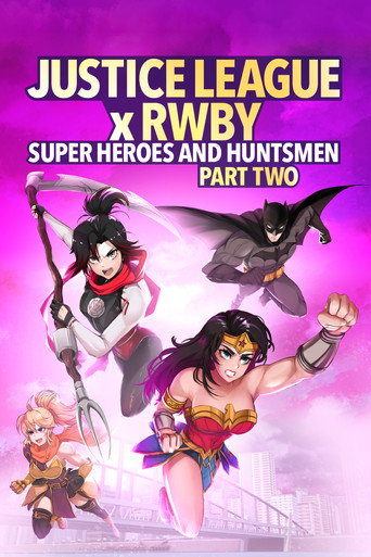 正義聯盟與RWBY:超級英雄與獵人 (下)海報