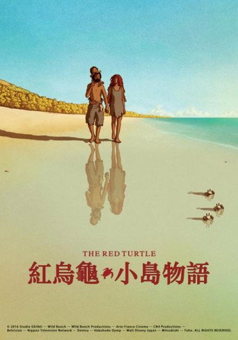 紅烏龜:小島物語海報
