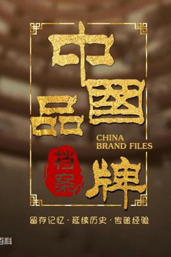 中國品牌檔案海報