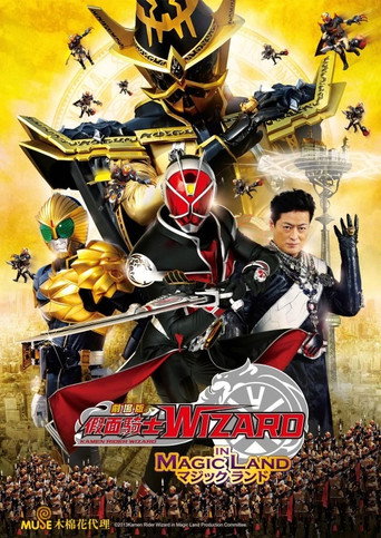 劇場版 假面騎士Wizard In Magic Land海報