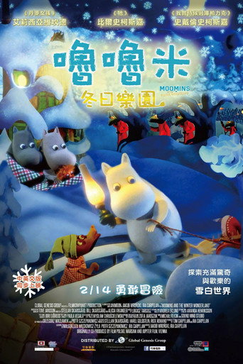 嚕嚕米冬日樂園海報