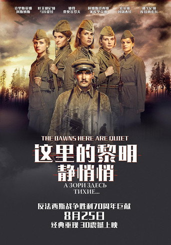 這裡的黎明靜悄悄海報