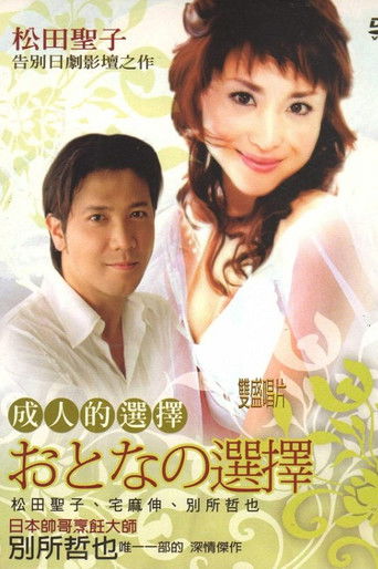 成人的選擇海報