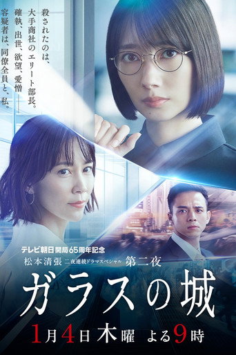 松本清張 第二夜 玻璃之城海報